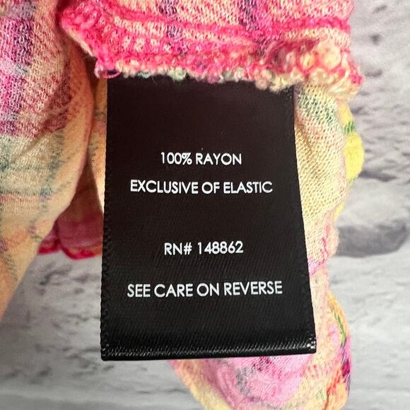 Torrid Womens 3X Boho Feminine Cottagecore Western Plaid Smocked Flutter Blouse - Picture 7 of 11